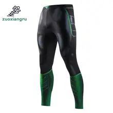 New Men Compression Skin Tights Leggings Run Jogging Sports Gym Fitness Workout Training Male Bottom Trousers Fitness Pants