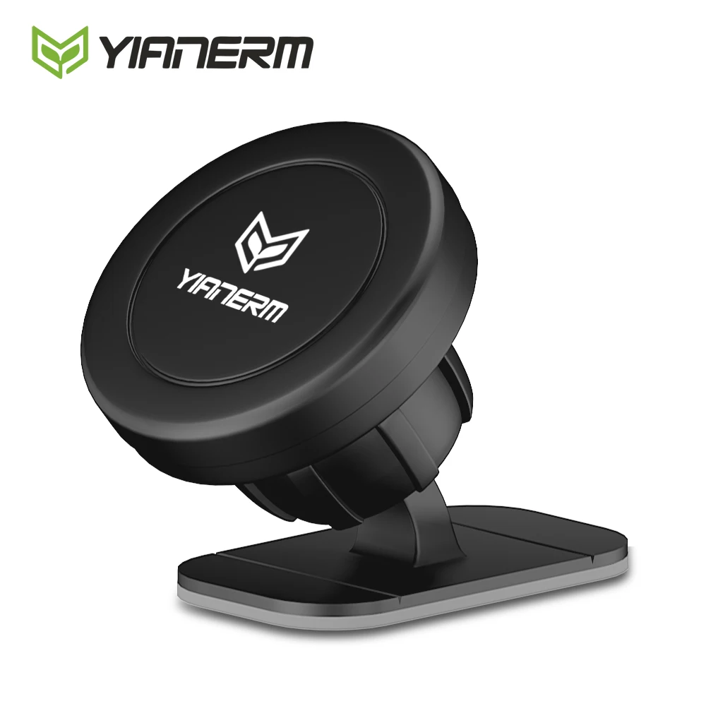 Koop Yianerm Magnetische Auto Telefoon Houder Voor iPhone X Xs Max 6 s 7 Plus Dashboard 3 m Stick Mount Magneet houder Stand Voor Telefoon in Auto