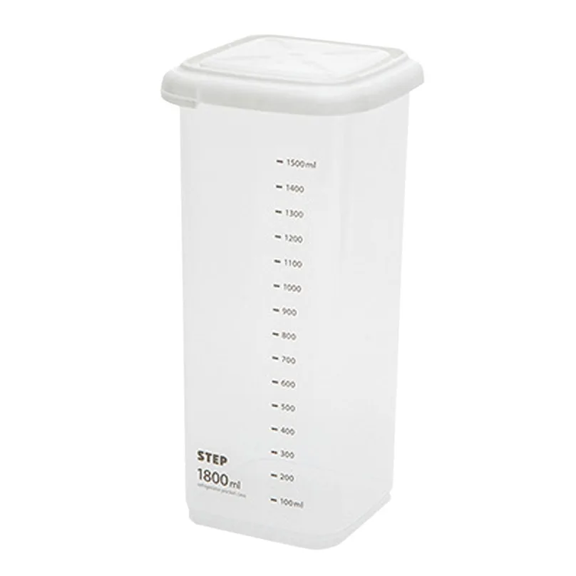 1pc high quality Plastic Cereal Dispenser Storage Box Kitchen Food Grain Rice Container Nice Storage Box Bottle new #3d07 (6)