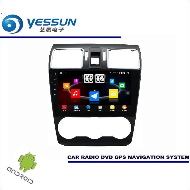 

YESSUN Car Android Player Multimedia For Subaru Forester SJ 2012~2017 - Radio Stereo GPS Nav Navi Map ( no CD DVD ) 9" HD Screen