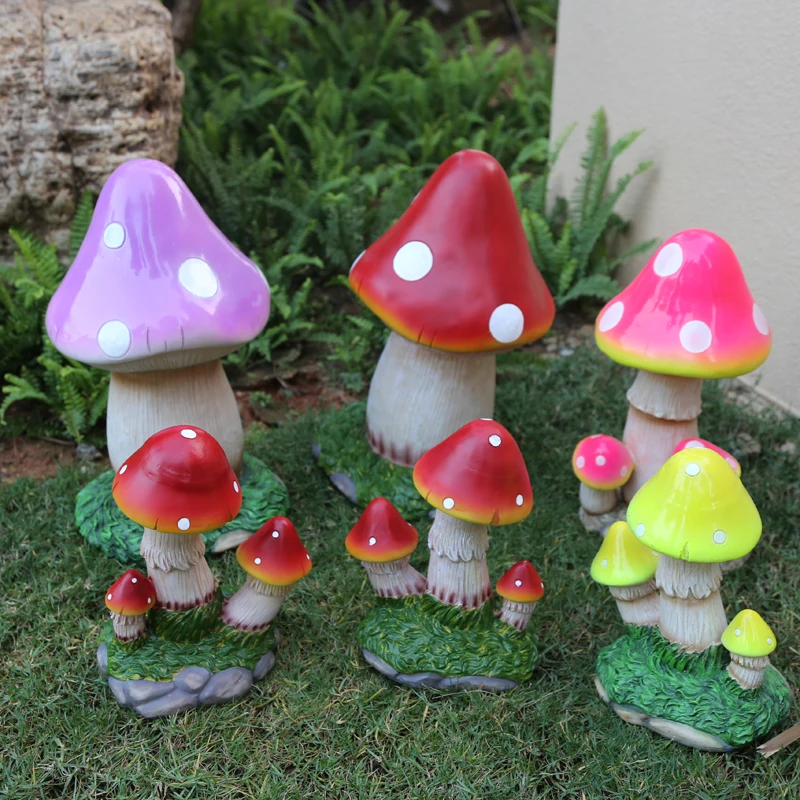 Resin garden ornaments outdoor patio lawn residential landscape