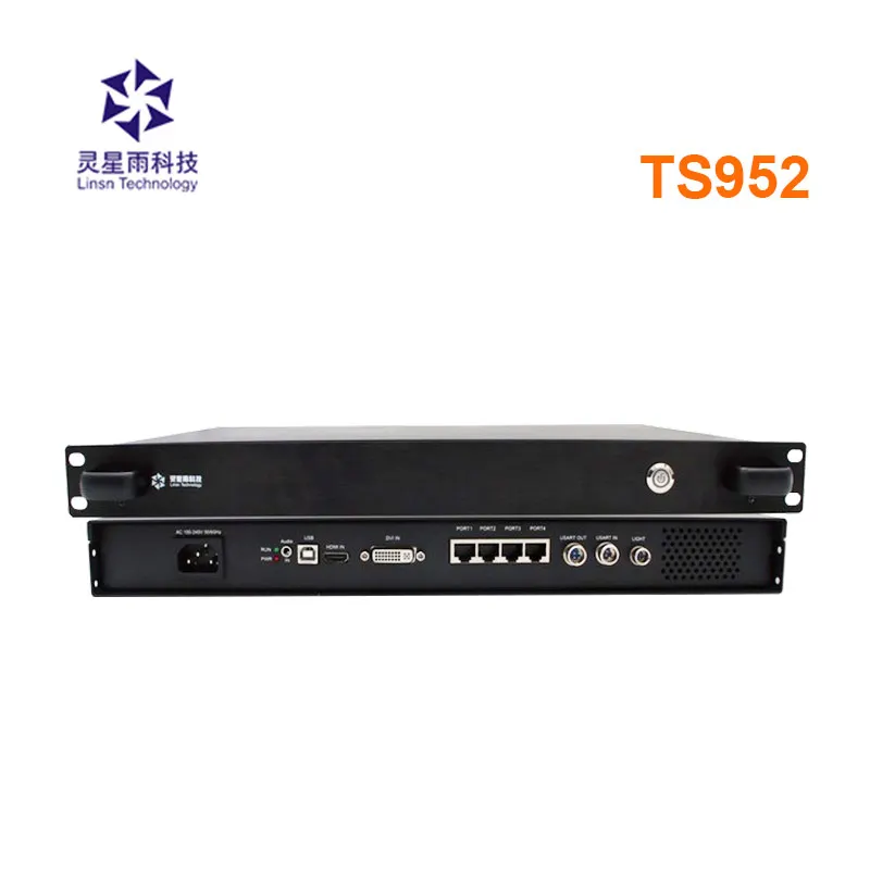 Linsn TS952 коробка для отправки с четырьмя сетевыми портами поддерживает один