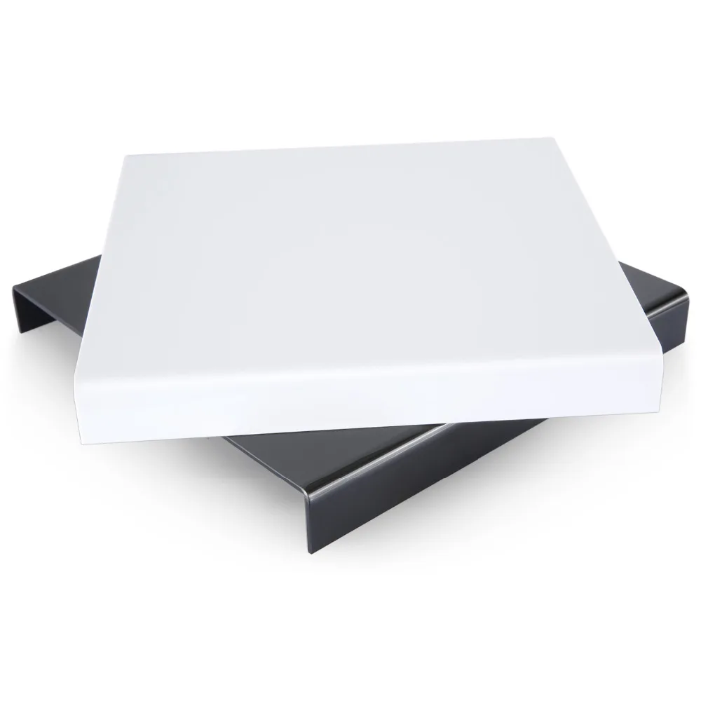 

Neewer 9.4"x9.4"/24x24cm Acrylic Reflective Riser Display Table for Product Table Top Photography Shooting(Black and White)