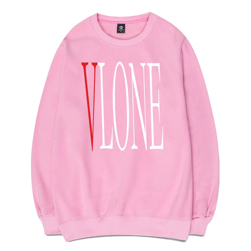 Pink vlone hoodie Clearance