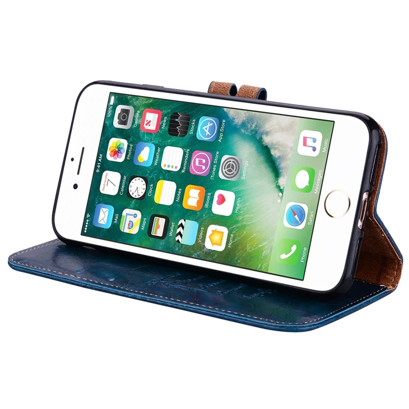Чехол-бумажник с откидной крышкой для iPhone 11 Pro XR XS Max X, роскошный кожаный чехол для Apple iPhone 5 5S SE 6 6s Plus 7 8 Plus X 10, чехол