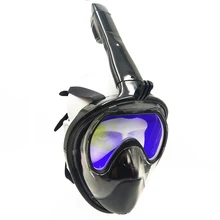 Маска для подводного плавания, маска для подводного плавания, маска для подводного плавания с защитой от запотевания, маска из закаленного стекла для плавания, подводной охоты, Прямая поставка с фабрики