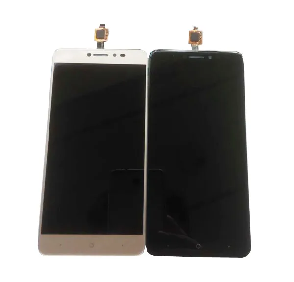 Skup 1 sztuk partia dla BQ BQ 5204 Strike Selfie BQ 5204 ekran LCD + ekran dotykowy Digitizer złoty kolor z taśmy i narzędzia