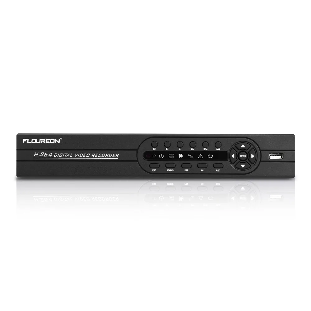 FLOUREON 4CH CCTV системы 1080N 5in1 AHD DVR 4 шт. 1500TVL 720 P Всепогодный Безопасности камера комплект товары теле и видеонаблюдения