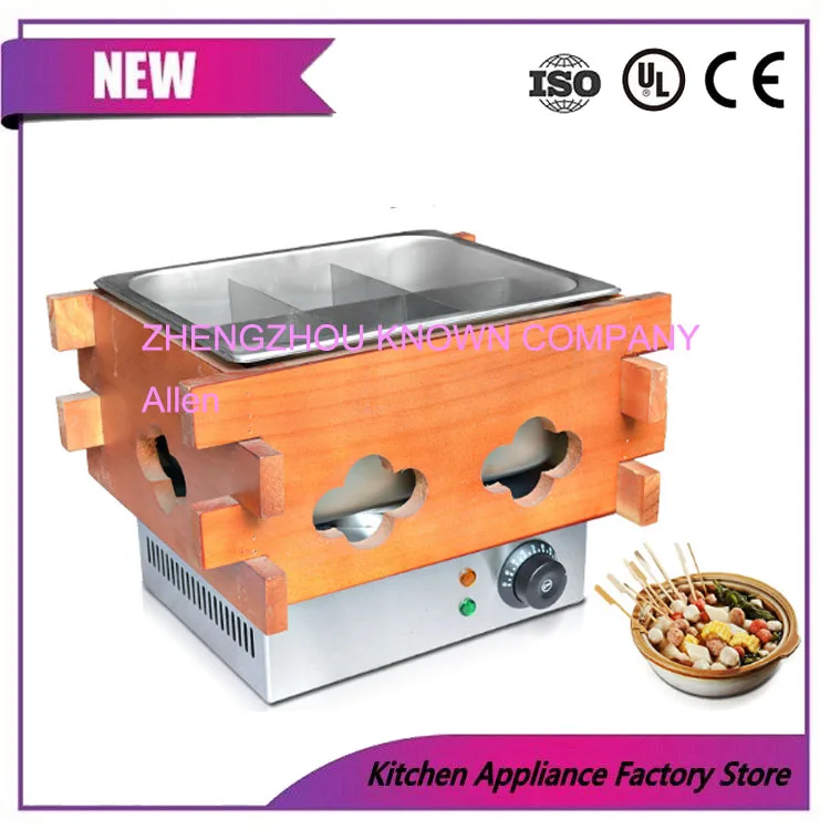 

6 frames multi-functional commercial kanto cooking machine Snack equipment cooking pot