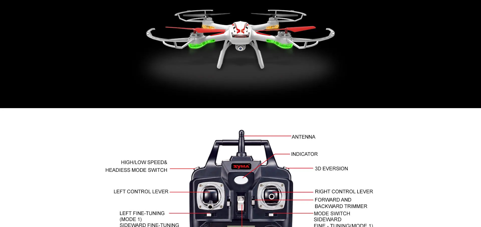 Syma X54HW FPV антенна передачи в реальном времени 2,4G 4CH FPV Квадрокоптер мини-Дрон с камерой VS Syma X5HW X5SW обновленная версия