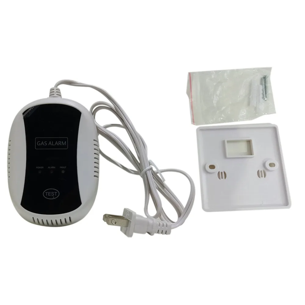 

PA-209-R High Quality 85DB Natural Gas Leak Alarm Sensor Detector High Sensitivity High Stability Home Safety Measurer White