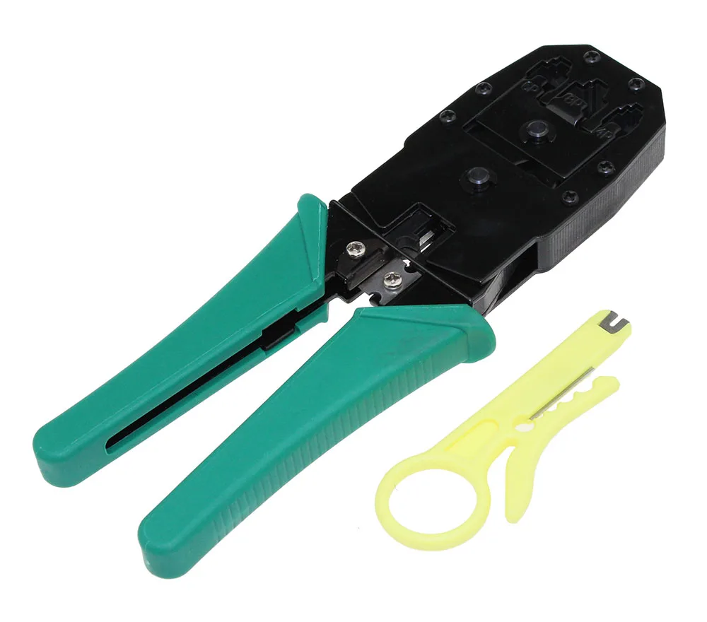 11pcs/set RJ45 RJ11 RJ12 CAT5 CAT5e Portable LAN Network Repair Tool Kit Utp Cable Tester AND Plier Crimp Crimper Plug Clamp PC - Image 6