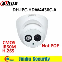 Dahua 4MP camera IR50M H.265 Full HD IP camera Built-in-MIC CCTV Network Camera DH-IPC-HDW4436C-A