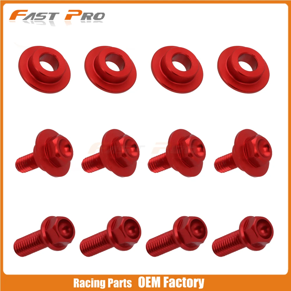 Fastpro Motorcycle Screw Screws For Seat /& Side Panels for Hon-da CRF250R 2006-2009