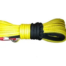 12 мм 30 метров синтетическая СВМПЭ канатная лебедка линия с крюком