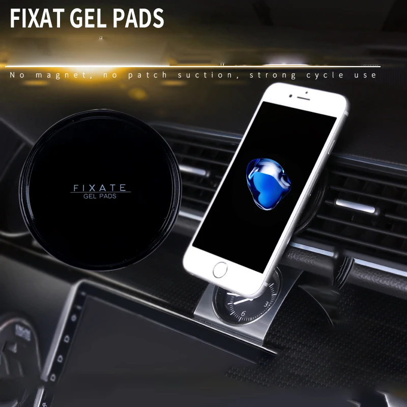 

Anti-slip mat solid gel nano suction cup creative multi-function mobile phone fixed Black technology universal daily supplies