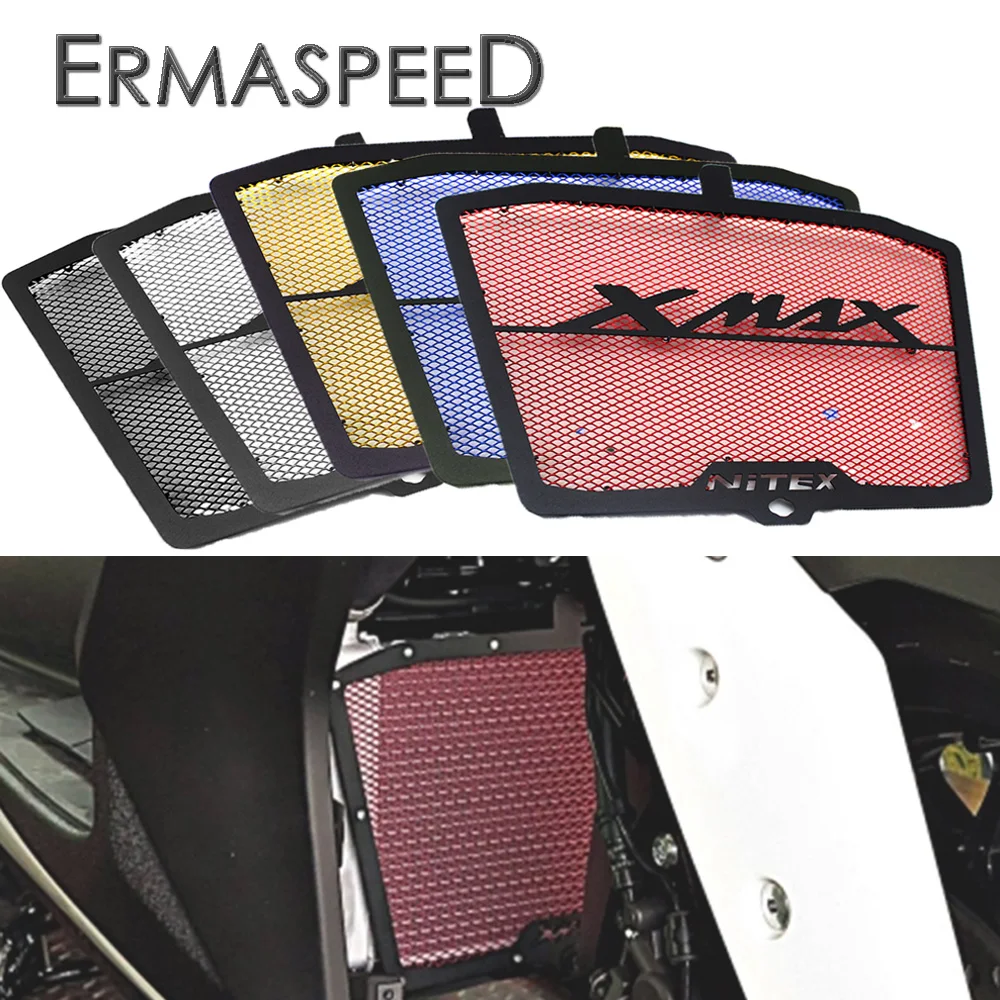 Защитная решетка радиатора из нержавеющей стали для мотоцикла Yamaha XMAX 250 300 X MAX