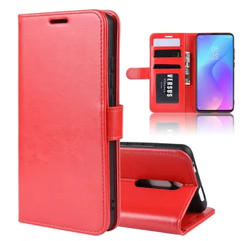 

30pcs/lot free shipping R64 Wallet Leather Stand PU+TPU Cover with card holder For Xiaomi Mi 9T Mi 9T Pro Redmi K20 K20Pro