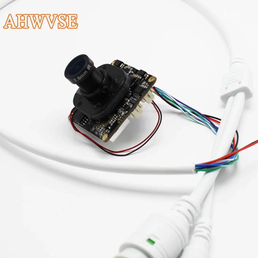 

AHWVSE Wide View 2.8mm lens CCTV IP Camera module Board 720 960P 1080P ONVIF H264 Mobile Serveillance CMS IRCUT ONVIF