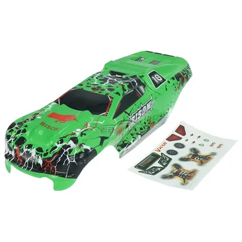

VKAR racing 1/10 bison rc monster truck car share part Original color printing car shell transparent car shell ET1025