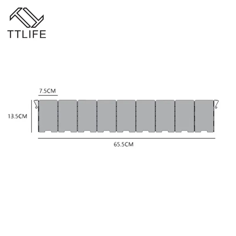 TTLIFE, 9 пластин, защита от ветра, складной экран для приготовления пищи на открытом воздухе, для кемпинга, газовая плита, лобовое стекло, защита от пыли, экран, новинка