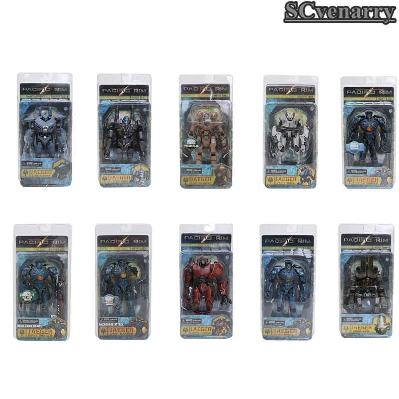 

Pacific Rim Figure Crimson Typhoon Coyote Tango Damage Jaeger Gipsy Danger Gipsy Danger PVC Action Figures Model Toy 18CM