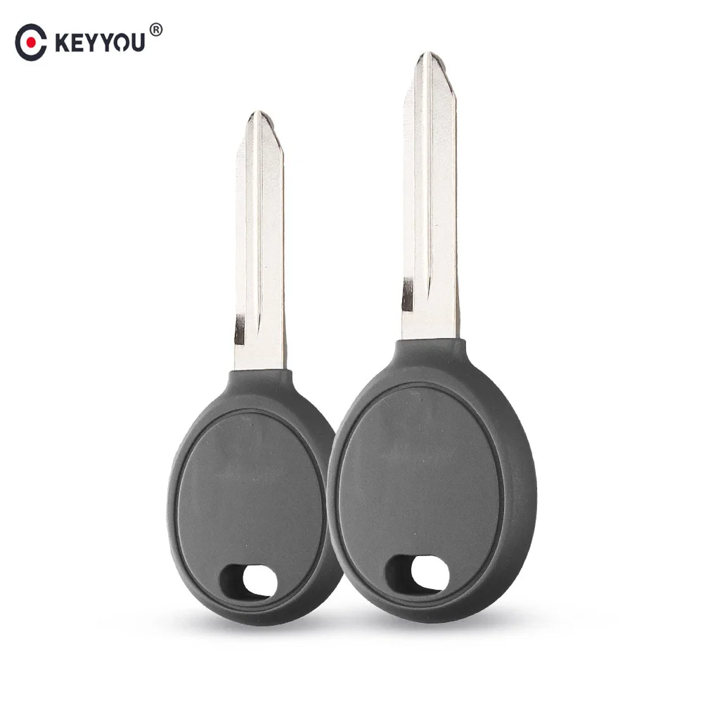 

KEYYOU Transponder Key Shell For Chrysler 300 Pacifica Town Dodge Sebring Magnum Durango Jeep Fob Remote Key Case Y160 Blade