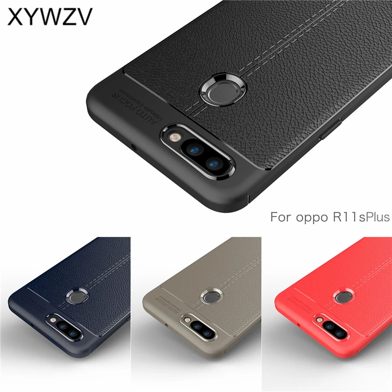 For Phone Case OPPO R11S Plus Case Silicone Luxury Rubber Phone Cases for OPPO R11S Plus Cover for OPPO R11 S Plus Shell XYWZV