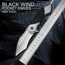 TUREN-440C сталь открытый складной нож G10 ручка из нержавеющей стали выживания Тактические карманные ножи кемпинг Охота EDC инструменты подарок