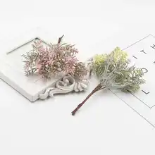 6 искусственное растение, искусственная трава, пасторальный ветер, суккулент, свадьба, вечеринка, Рождество, дом, сделай сам, декоративный реквизит для стрельбы