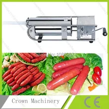 ГОРИЗОНТАЛЬНЫЙ КОММЕРЧЕСКИЙ из нержавеющей стали ручной колбасный шприц 5л