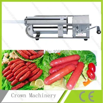 

Horizontal Commercial stainless steel Manual Sausage stuffer 5L