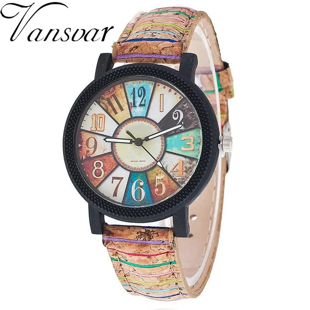 Vansvar Brand New Fashion Women Wristwatch Luxury Casual Quartz Watch Relogio Fe Vansvar Brand New Fashion Women Wristwatch Luxury Casual Quartz Watch Relogio Fe