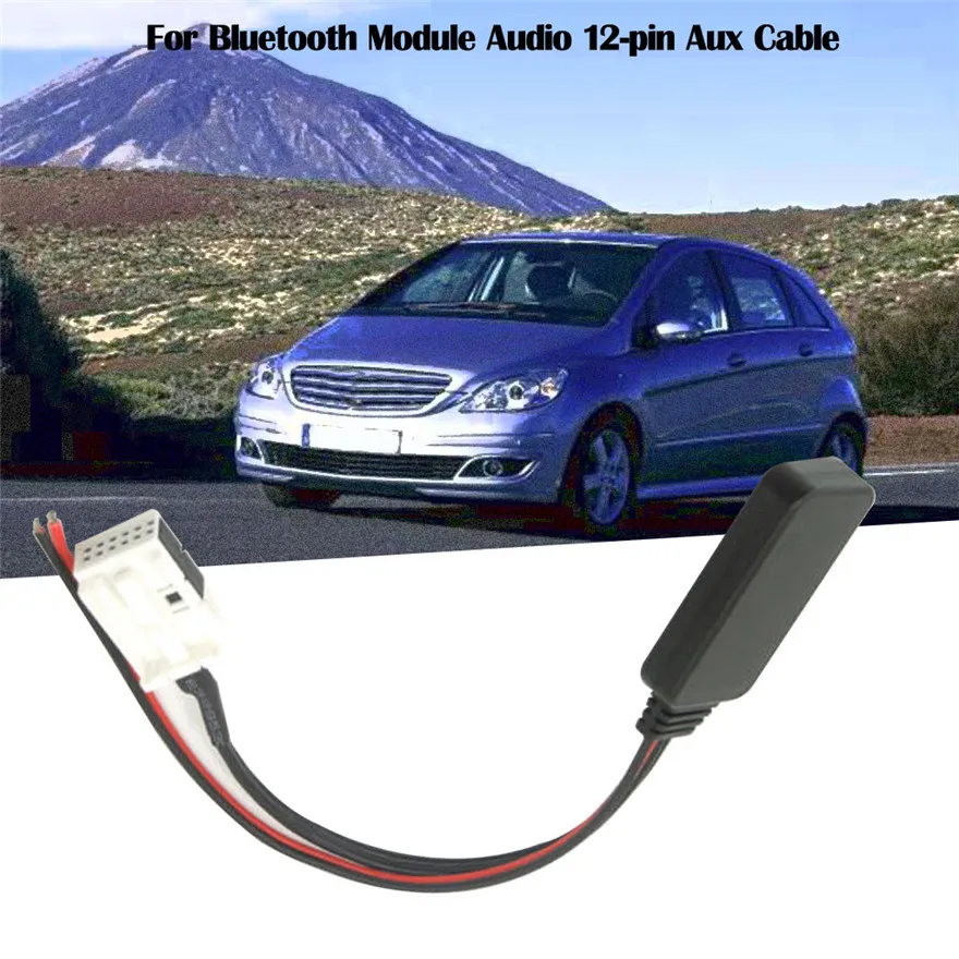 Аудио 12-контактный Aux-кабель для модуля Bluetooth Mercedes Comand APS W245 W203 автомобильные