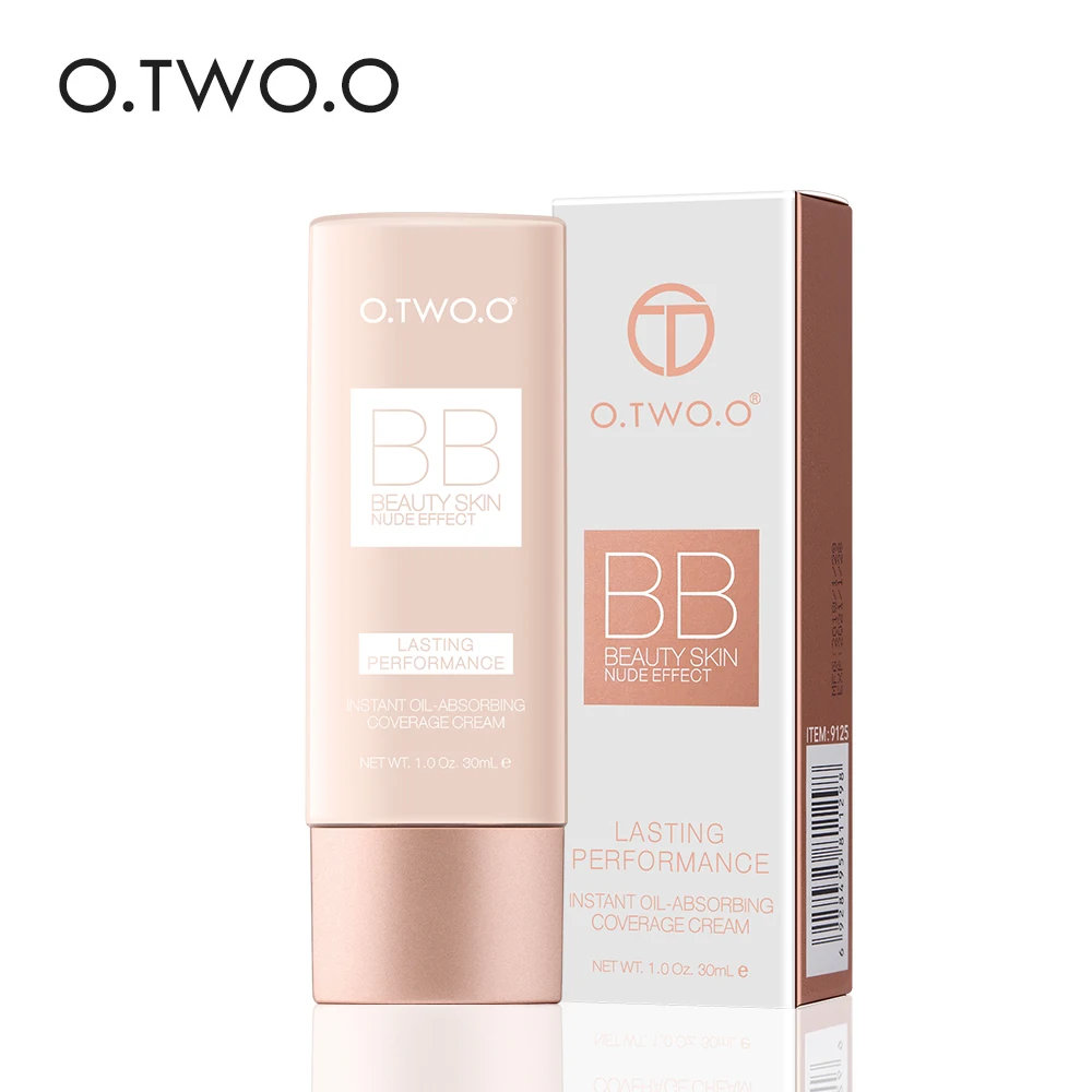

O.TWO.O Perfect Full Cover BB Cream 30ml Foundation Makeup Perfect BB&CC Cream Face Makeup Concealer oil Control Moisturizing