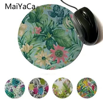 

MaiYaCa Fashion Tropical Garden Customized MousePads Computer Laptop Anime Mouse Mat Gaming Player desk laptop Rubber Mouse Mat