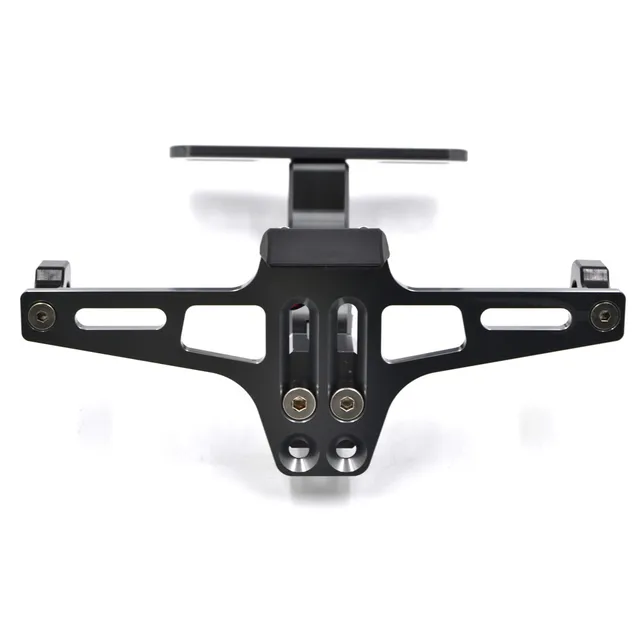 Bjmoto Universal CNC Motorcycle Adjustable License Number Plate Frame