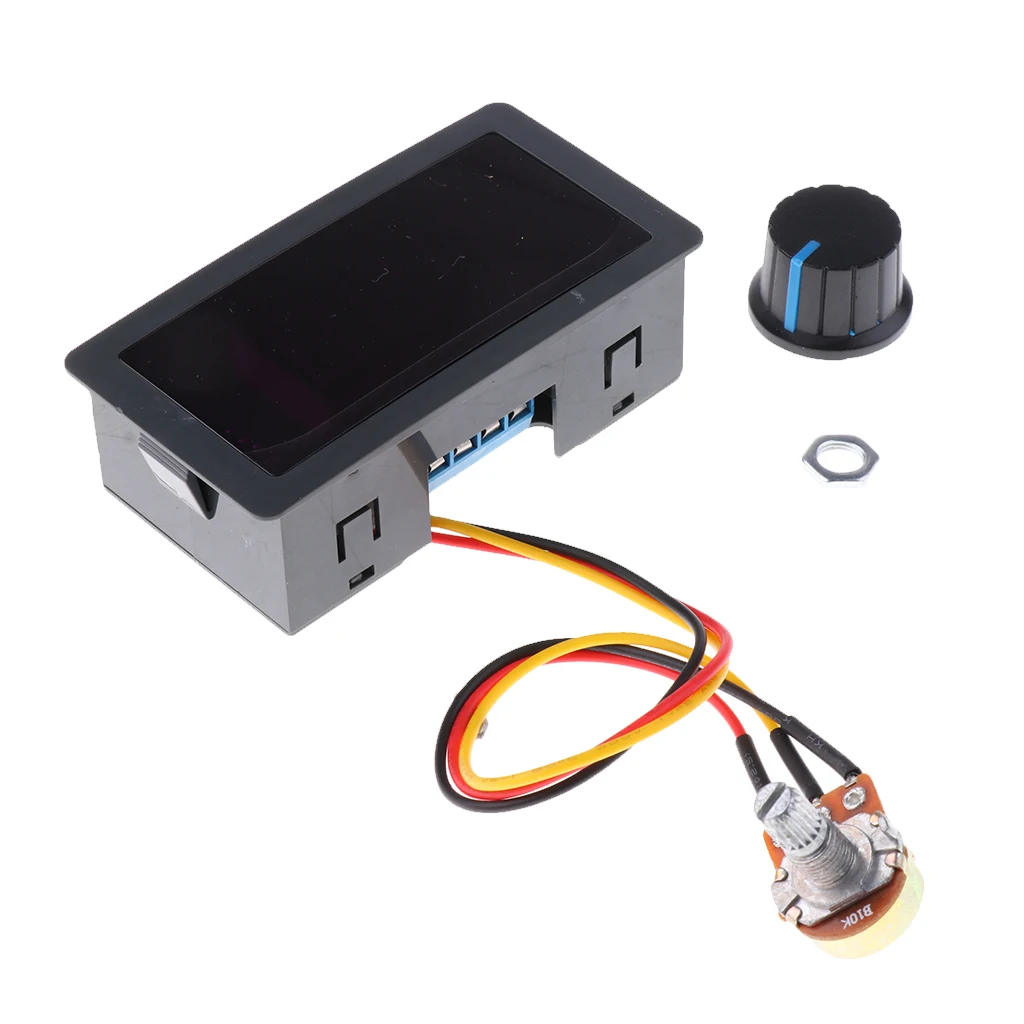 

DC 6-30V 6V 12V 24V 5A PWM Motor Speed Controller with Digital Display