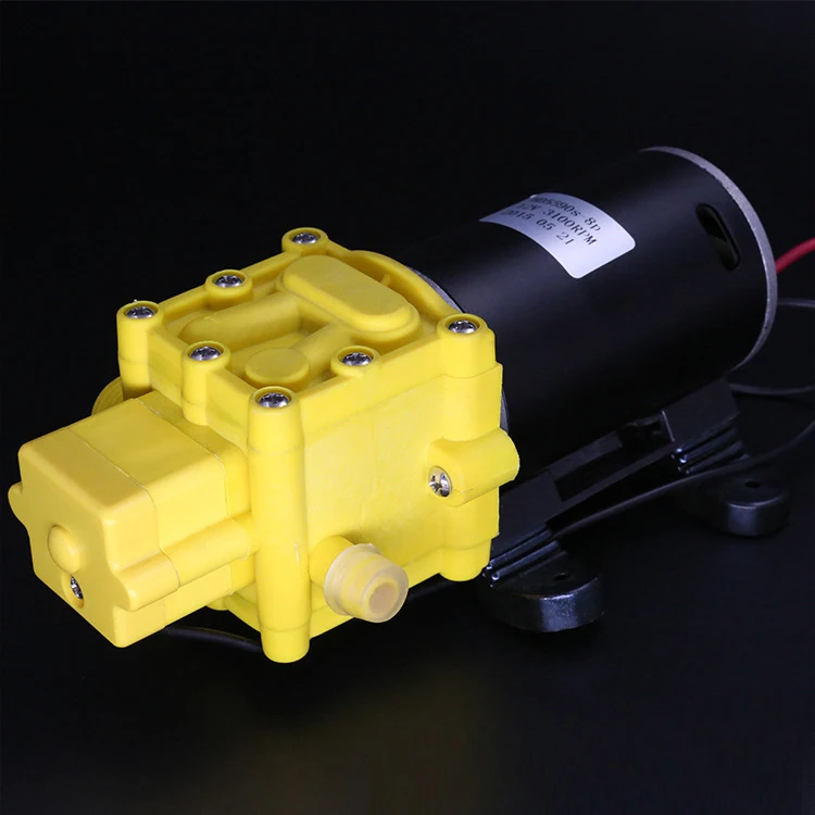 

High Quality 80W High Pressure Water Pump Self Priming Water Pump 12V Sprayer Pump Free Shipping
