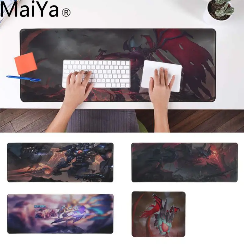 

MaiYa Hot Sales Aatrox league of legends Comfort Mouse Mat Gaming Mousepad Durable Rubber Mouse Mat Pad