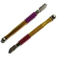 Качественный стеклорез резки толщиной 3-12 мм алмазное стекло резак противоскользящая алюминиевая ручка Карбидное лезвие бутылка стекло резак