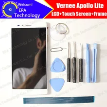 Vernee Apollo Lite LCD Display + Touch Screen Digitizer + Frame Assembly 100% Original New LCD + Touch Digitizer for Apollo Lite