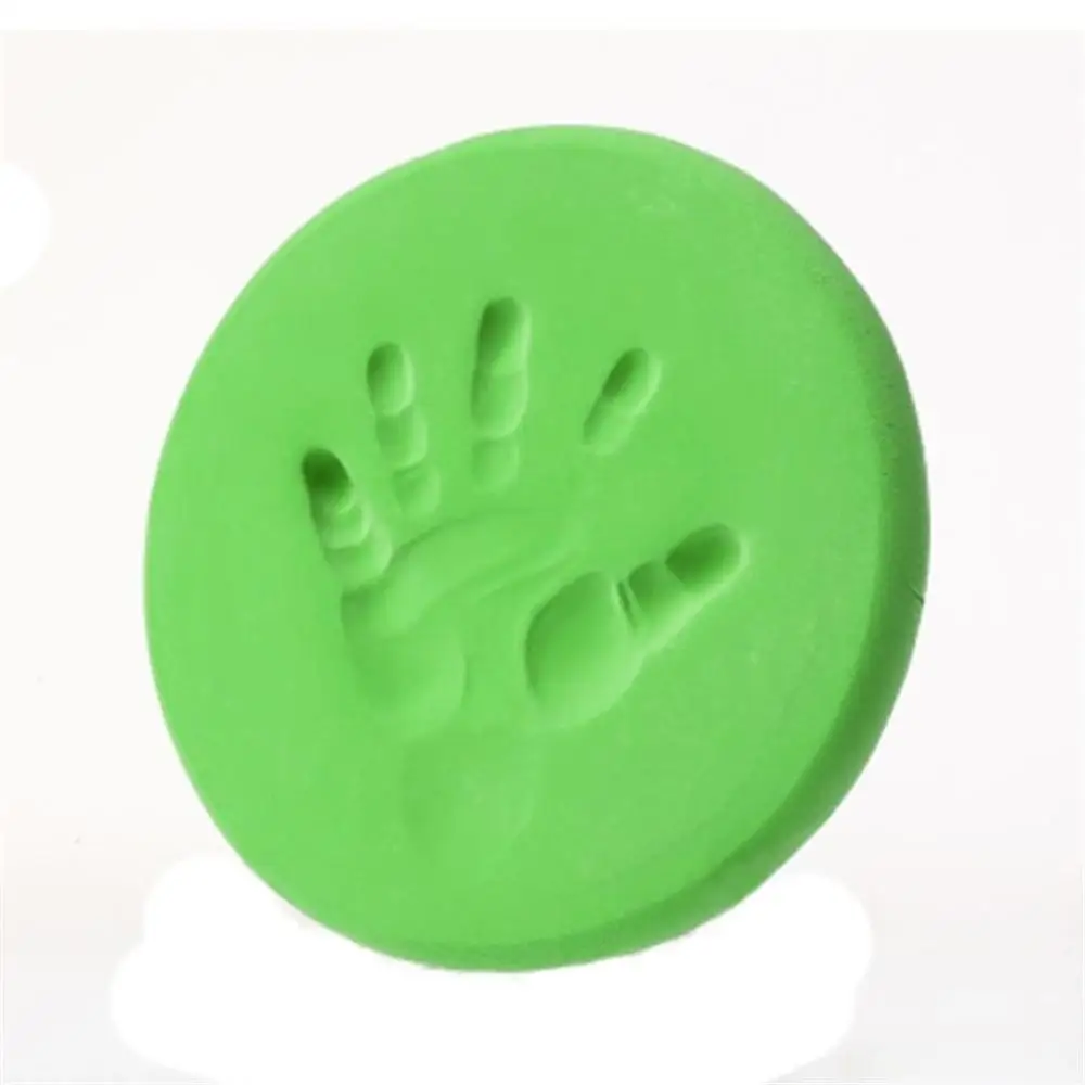 Мягкие сувениры отпечаток отпечатка пальцев глины воздуха ребенка след цвет ребенок случайный Taoqueen отпечатшт. ОК 1 шт. создатели и литье