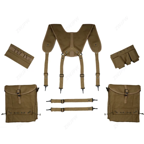 Soldado do Exército Segunda Guerra Mundial Hacksaw Cume Medic Equipamento Set-bag-cinto Cinta-us – 40101 Eua