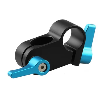 

FOTGA Rod Clamp Mount Adapter for 15mm Rod Rail Support System Rig Hand Grip