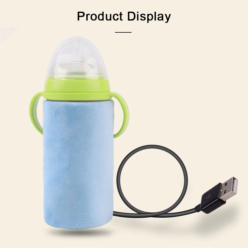 

USB Charging Baby Bottle Heater Convenient Portable Travel Bottle Heater Baby Bottle Heating Cap Thermostat Food Heater