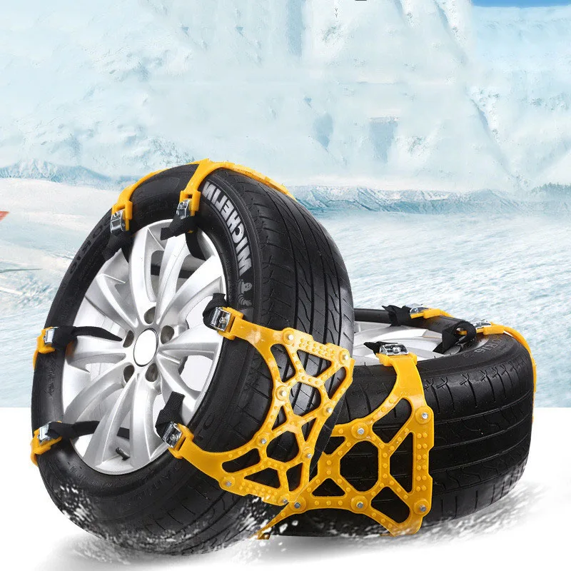 

Universal Vehicles Thickened Widened Non-slip Wheel Snow Chain Winter Truck Car Snow Tire Chain Anti-skid Belt Car Accessories