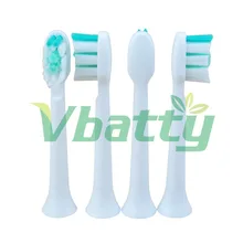 4 шт/парк Замена Зубная щётка головы с защитной крышкой для Philips Sonicare HX6013/66 HX6530 HX9340 HX6930 HX6950 HX6710