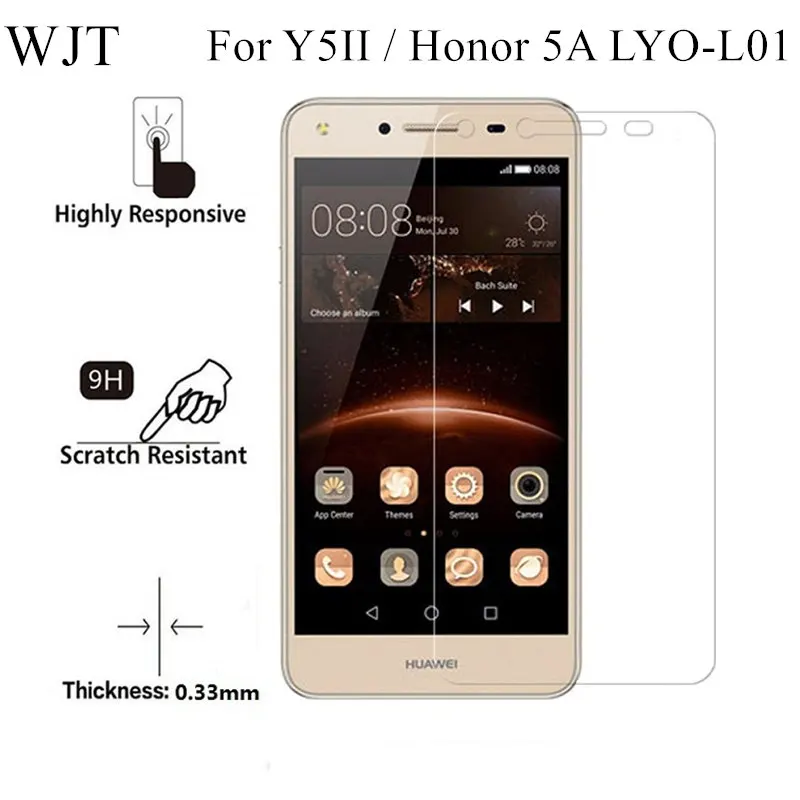 Для huawei Y5II Y5 2 Y5 ii CUN-U29 CUN-L21 CUN-L01 9H закаленное стекло Y6 II Compact Honor 5A LYO-L01 Защитная пленка для экрана