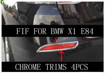 

Chrome rear fog lamp cover trim 2pcs for bmw x1 E84 2010 2011 2012